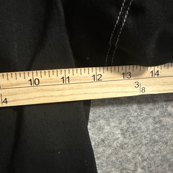 Betsey Johnson Jacket Top Peplum Black 2 Short Sleeves Buttons Retro Classic - Picture 4 of 12